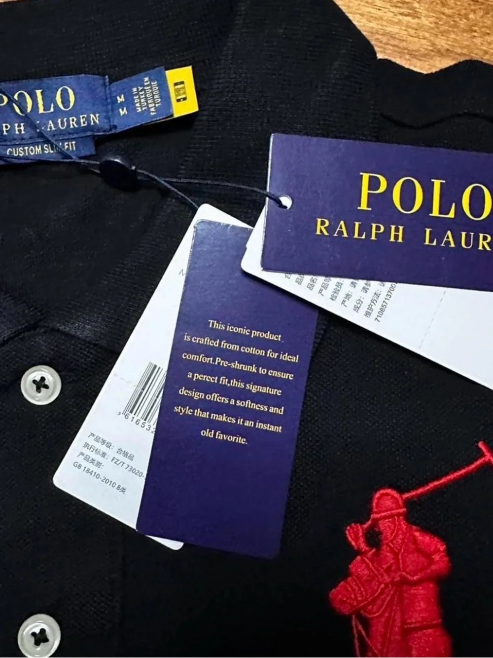 Ralph Lauren Red big pony polo